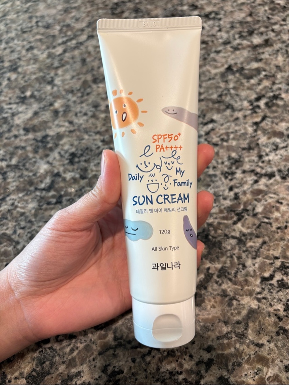 Kwailnara Daily My Family Sun Cream SPF50+ PA+++ All Skin Type